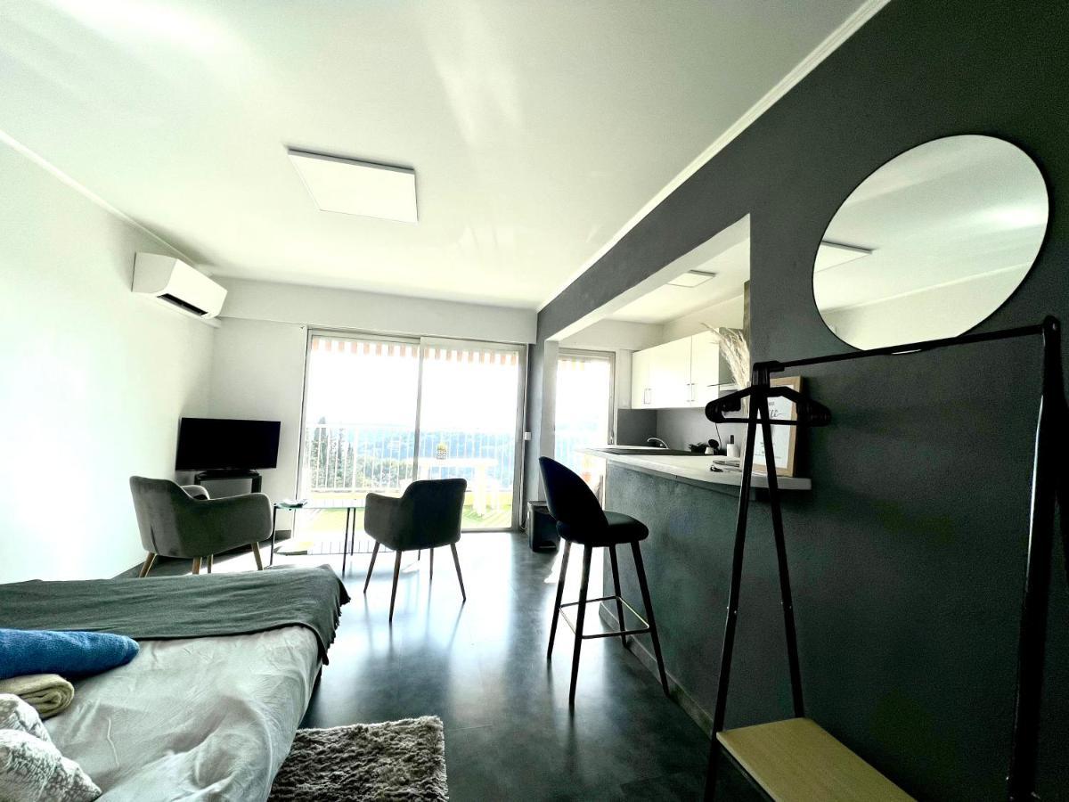 Le View, Climatise Vue Panoramique, Parking Gratuit, Wifi Menton